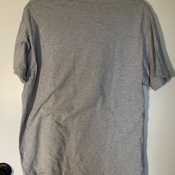 XL HYBRID Gray and Blue Men's Short Sleeve T-shirt - Picture 5 of 5